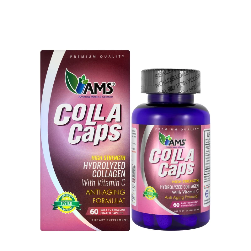 AMS Colla Caps Collagen 60 Capsules