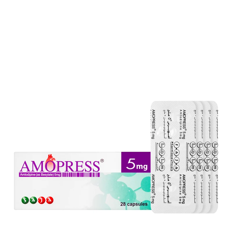 Amopress 5Mg 28 Capsules