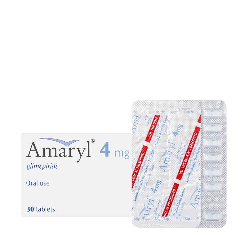 Amaryl 4Mg 30 Tablets