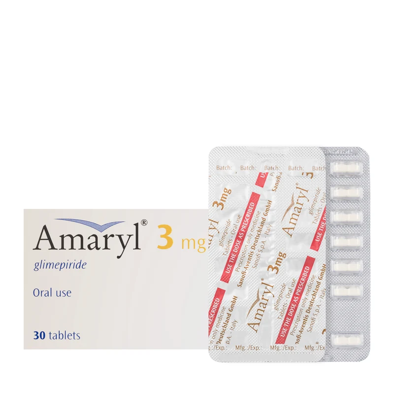 Amaryl 3Mg 30 Tablets