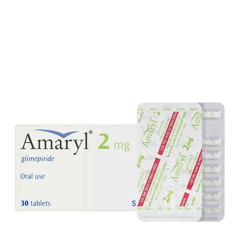 Amaryl 2Mg 30 Tablets