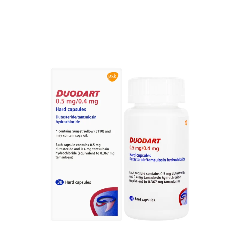 Duodart 0.5/0.4Mg 30 Capsules