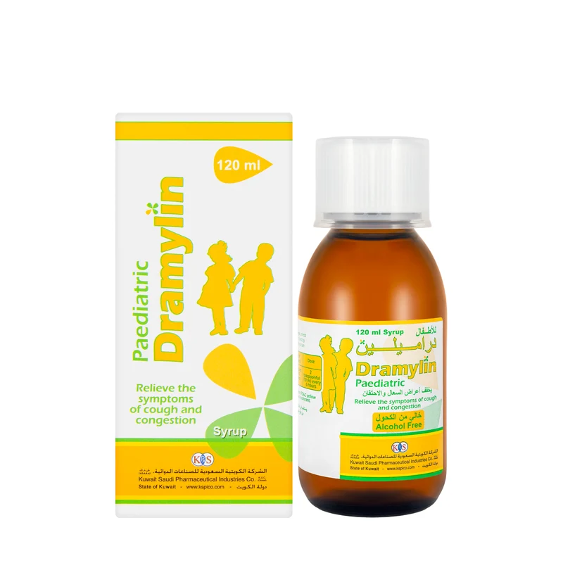Dramylin Pediatric Syrup 120Ml