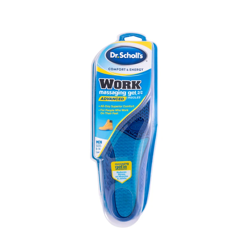 Dr Scholl's Work Massaging Gel Insoles [Men] 1 Pair