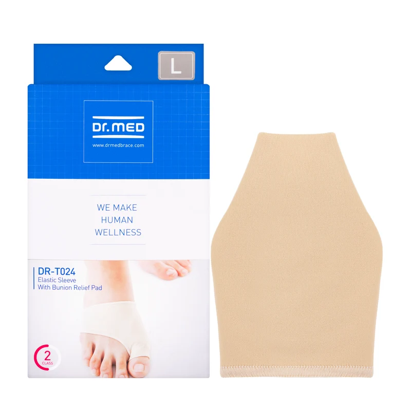 Dr Med Elastic Sleeve With Bunion Relief Pad [Large] T024