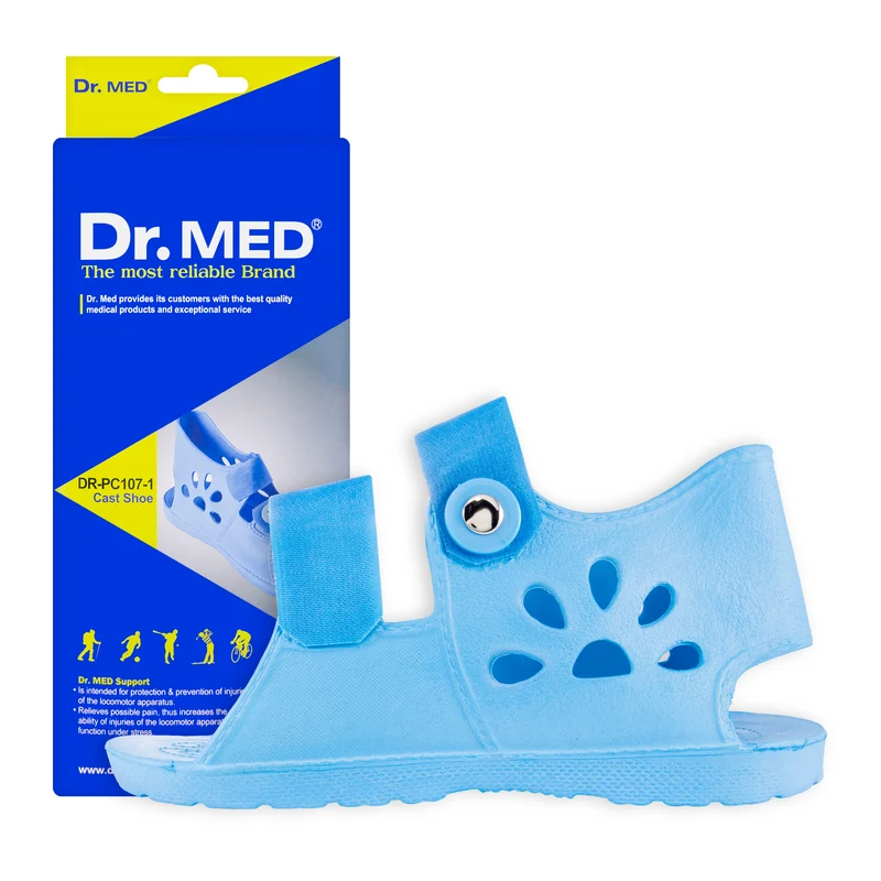 Dr Med Cast Shoes Blue [Medium] [Dr-Pc107-1]