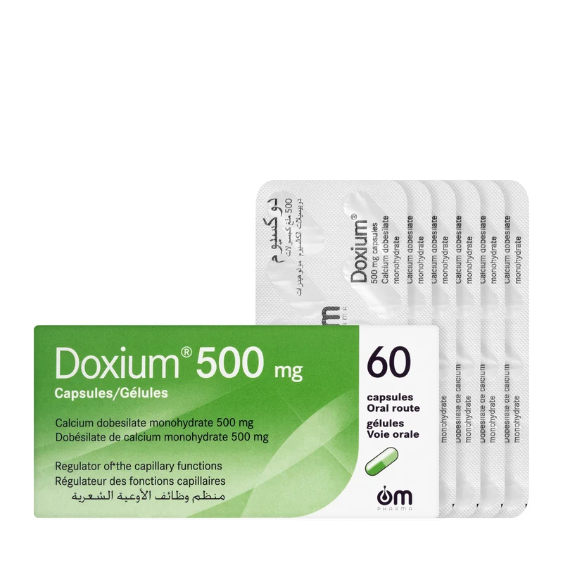 Doxium 500Mg 60 Capsules