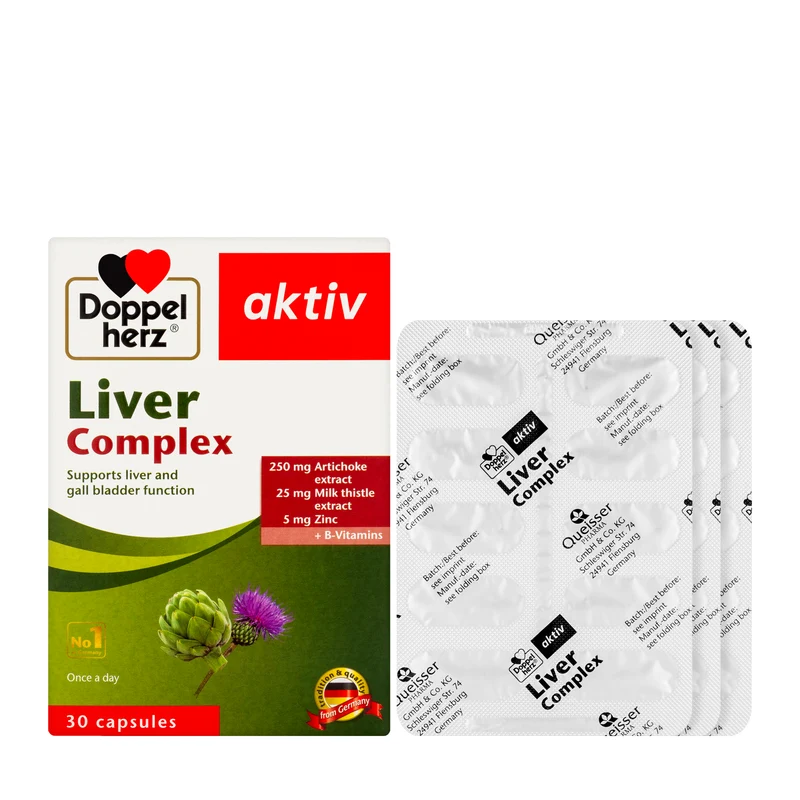 Doppelherz Aktiv Liver Complex 30 Capsules