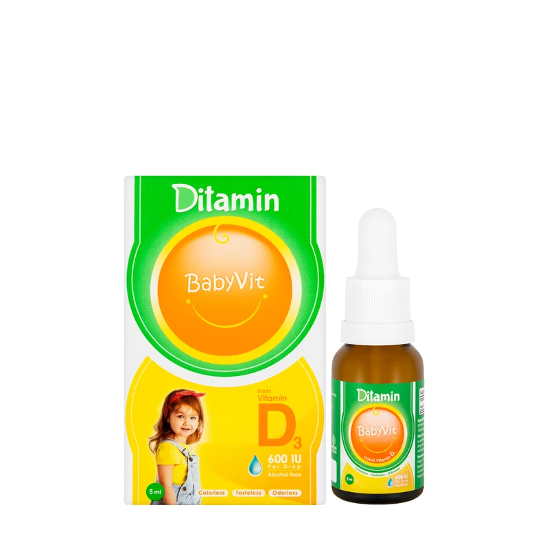 Ditamin Babyvit Vitamin D3 600 IU Drops 5 ml
