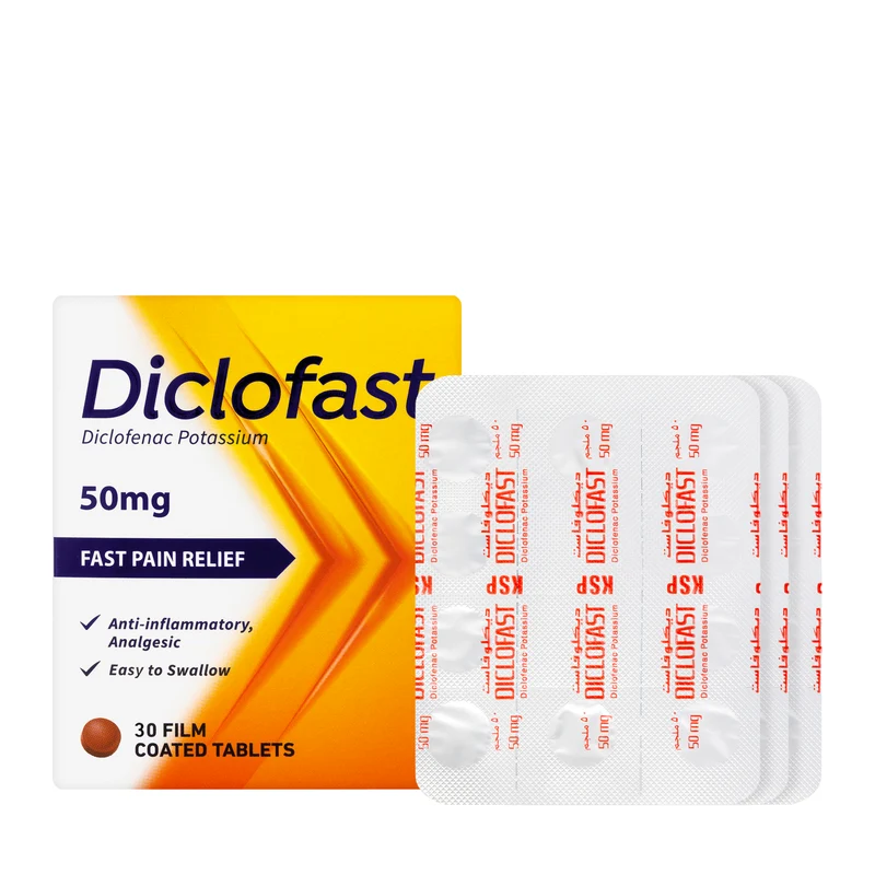 Diclofast 50Mg 30 Tablets