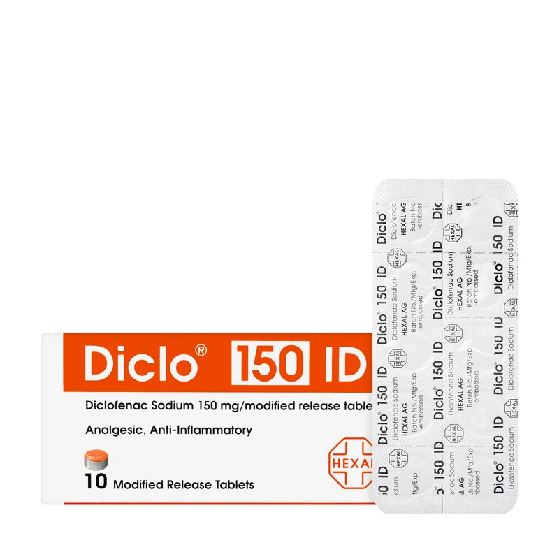 Diclo 150Mg Id 10 Tablets