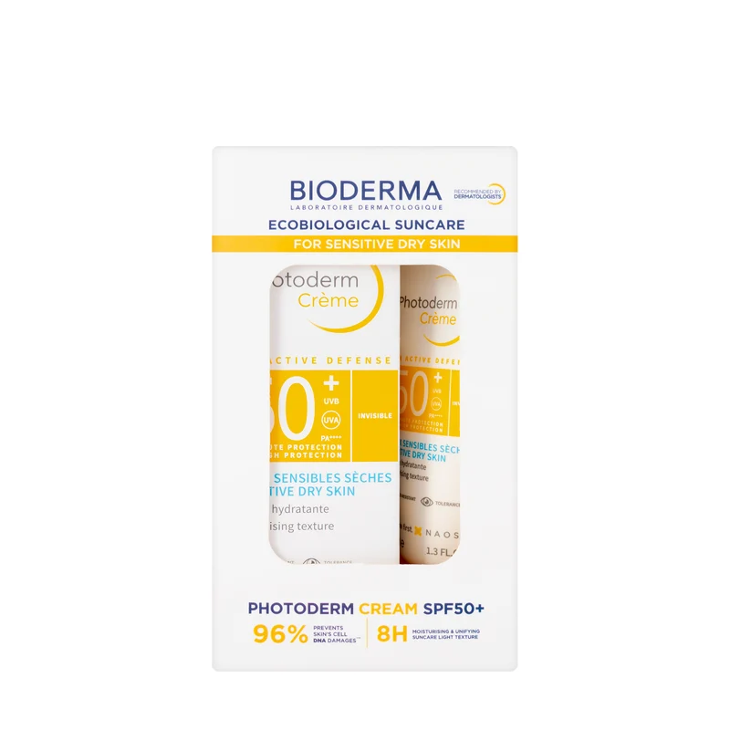 Bioderma Photoderm Crème SPF 50+ (Sensitive Dry Skin) Cream 40 Ml 1+1 Offer Pack
