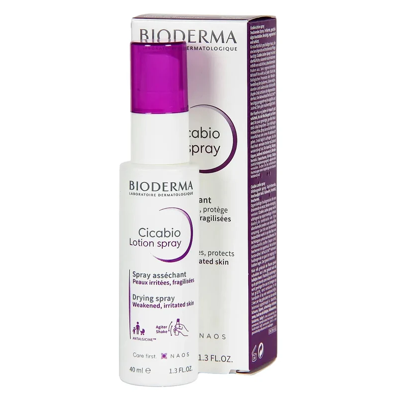 Bioderma Cicabio Lotion Spray (Repairing Drying Spray) 40 Ml