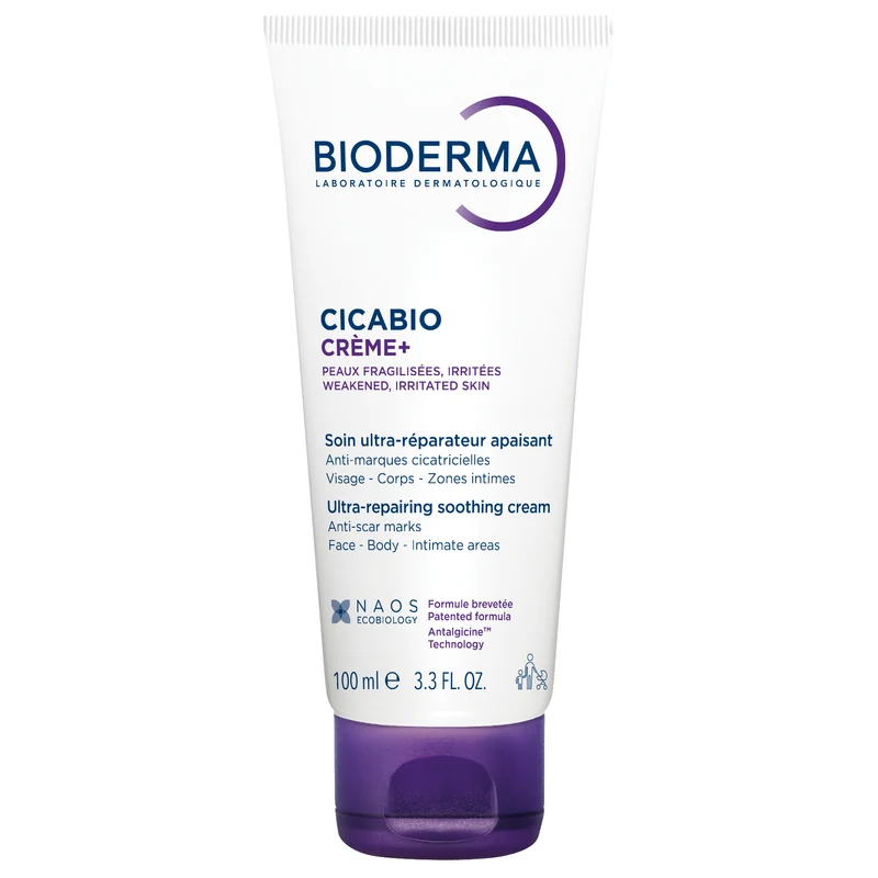 Bioderma Cicabio Crème+ (Ultra-Repairing Soothing Cream Anti-Scar) 100 Ml