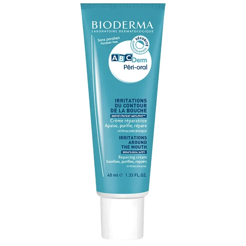 Bioderma ABCDerm Péri-oral Soothing Cream for Mouth Irritations 40 Ml