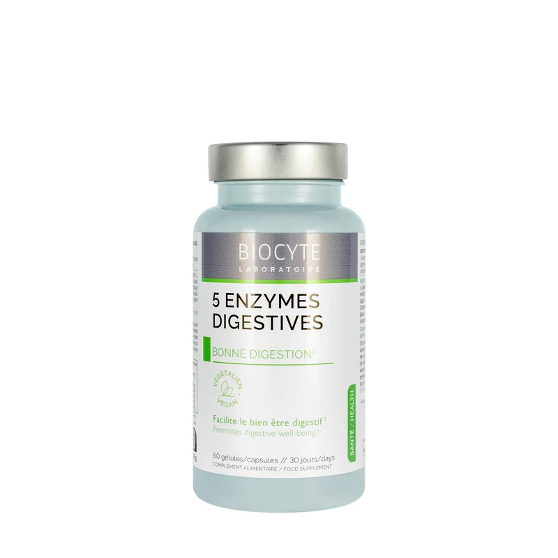 Biocyte 5 Enzymes Digestives 60 Capsule