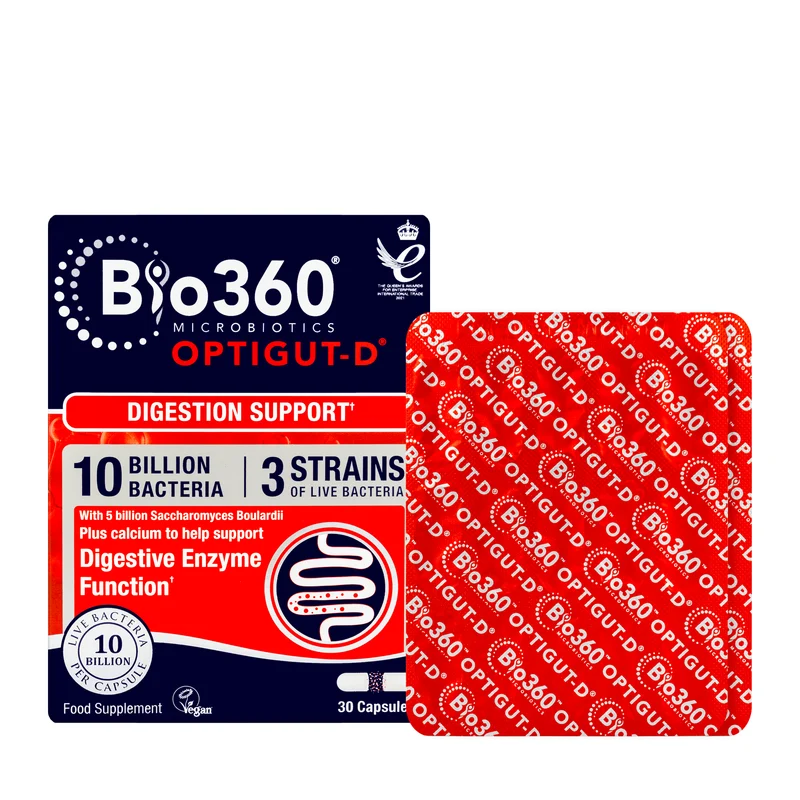 Bio 360 OPTIGUT-D 10 Billion 30 Capsule