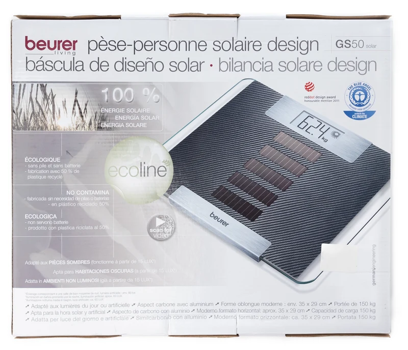 Beurer Digital Scale Solar GS-50