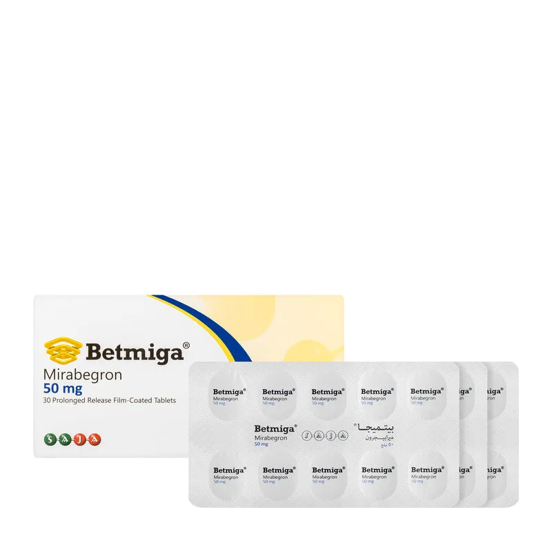 Betmiga 50Mg 30Tablets