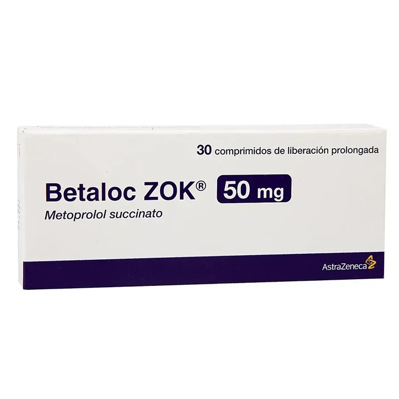 Betaloc Zok 50Mg 30Tablets