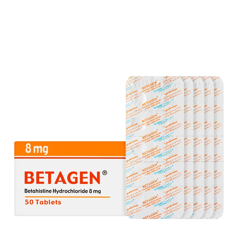 Betagen 8Mg 50Tablets