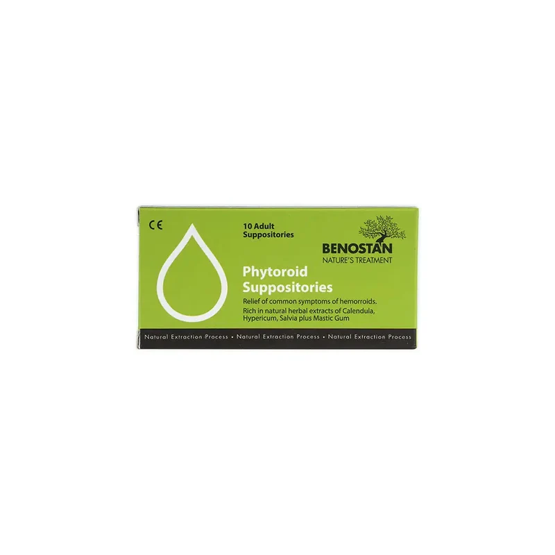 Benostan Phytoroid 10 Suppositories