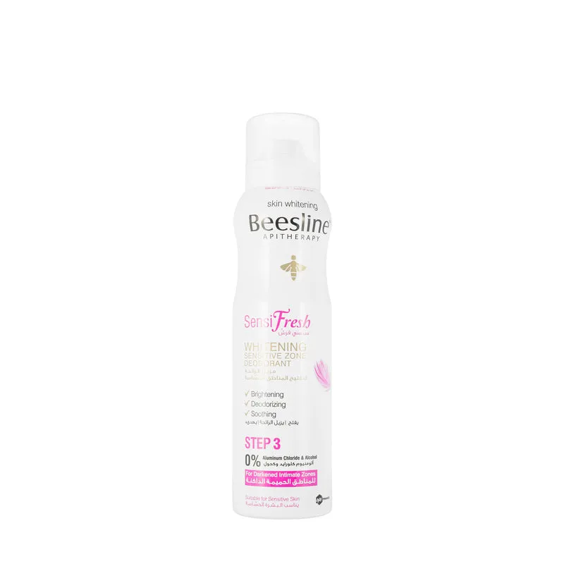 Beesline Sensi Fresh Whitening Sensitive Zone Deodorant Spray 150 Ml