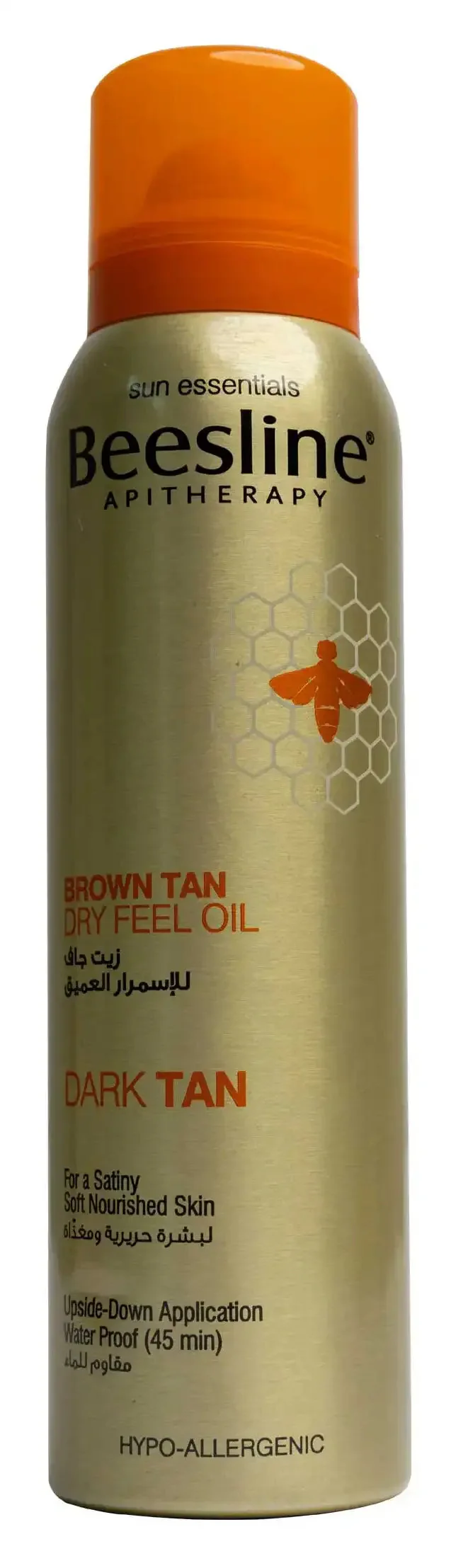 Beesline Brown Tan Dry Feel Oil Dark Tan Spray 150 Ml
