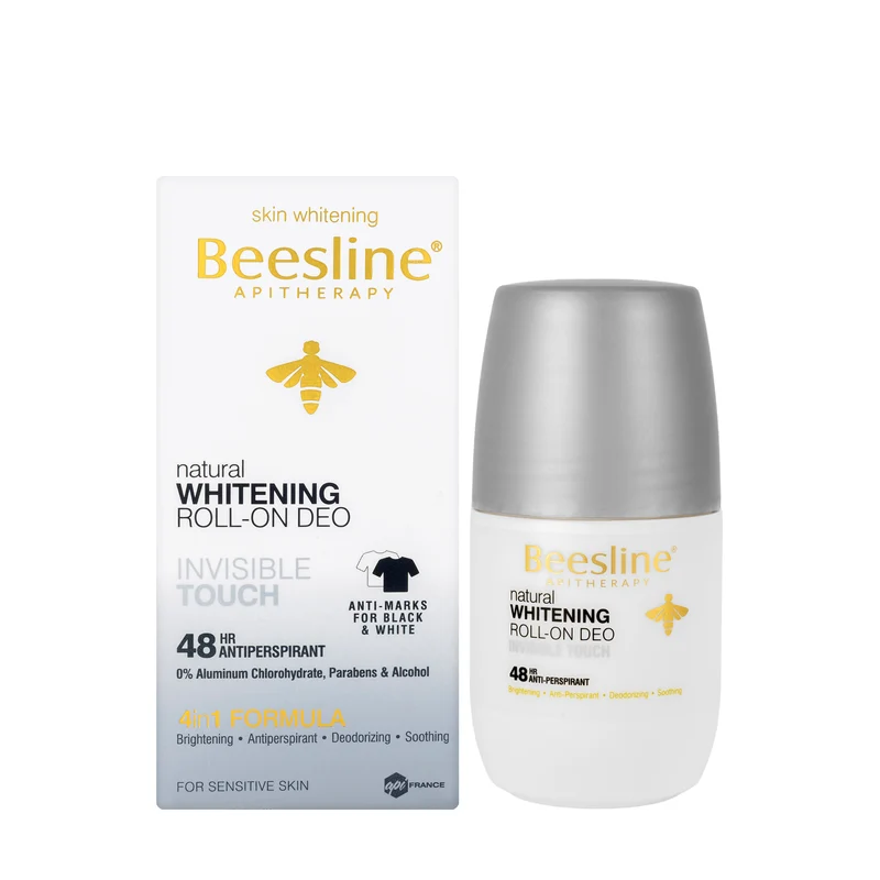 Beesline 48 Hours Whitening Roll On Deo Invisible Touch 50 Ml