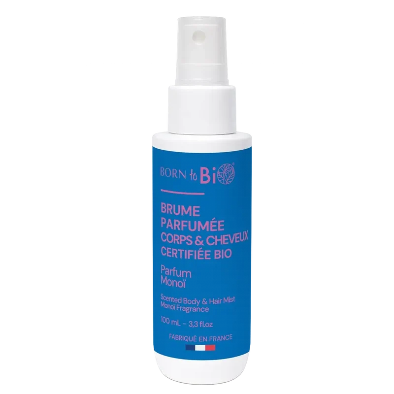 Born to Bio Monoï doftspray för kropp och hår 100 ml | Ekologisk
