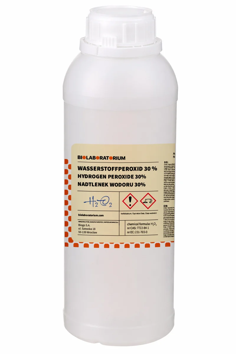 Wasserstoffperoxidlösung 30% (PERHYDROL) 1L BIOLABORATORIUM