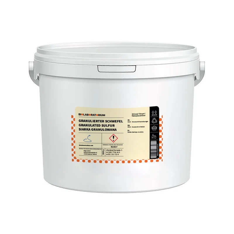 Granulierter Schwefel 5 kg BIOLABORATORIUM