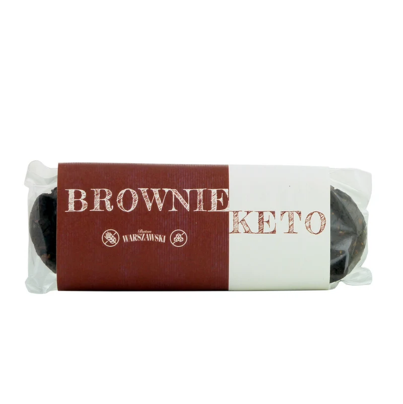 BATON WARSZAWSKI Brownie KETO 50g DATA: 03.2026