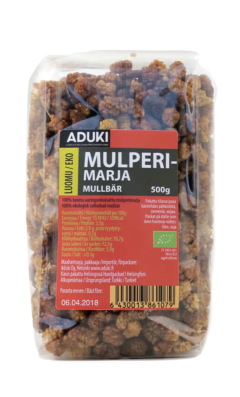 Mullbär, 500 g