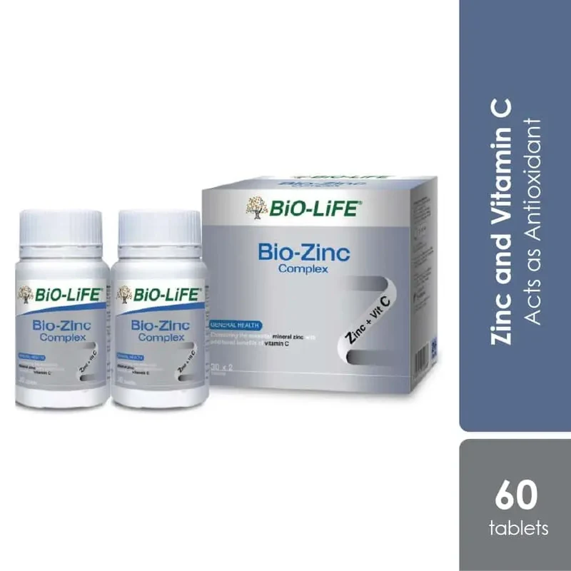 Bio-Life Bio-Zinc Complex 2x30s (Exp: 1/2025)