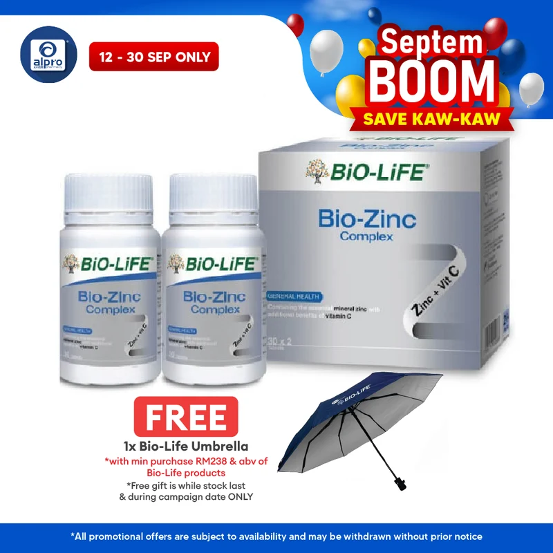Bio-Life Bio-Zinc Complex 2x30s