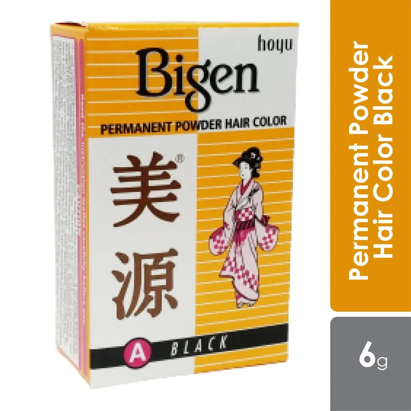 Bigen Powder Hair Dye Black A New 6g