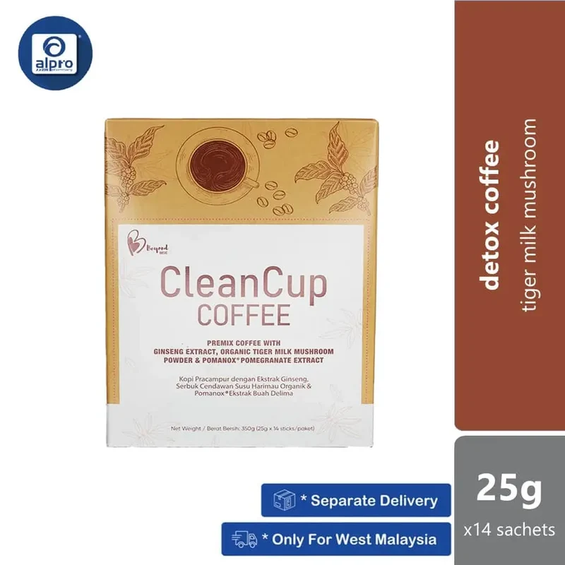Beyond Basic Cleancup Pomanox Coffee | Tiger Milk Mushroom
