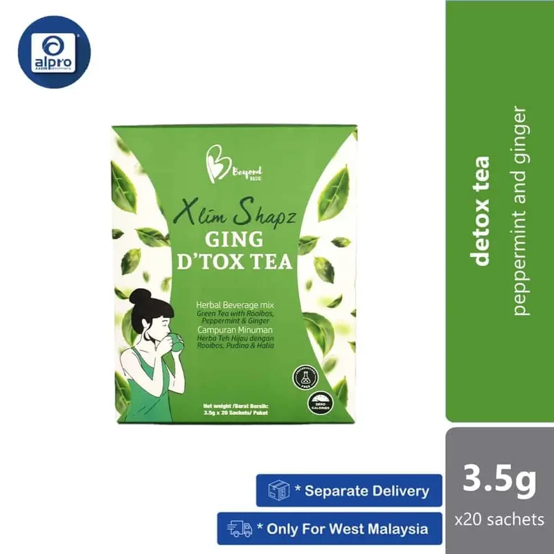 Beyond Basic Ging D'tox Tea | Peppermint and Ginger