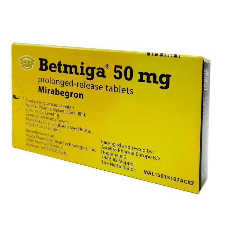 Betmiga 50mg Tablet 30s