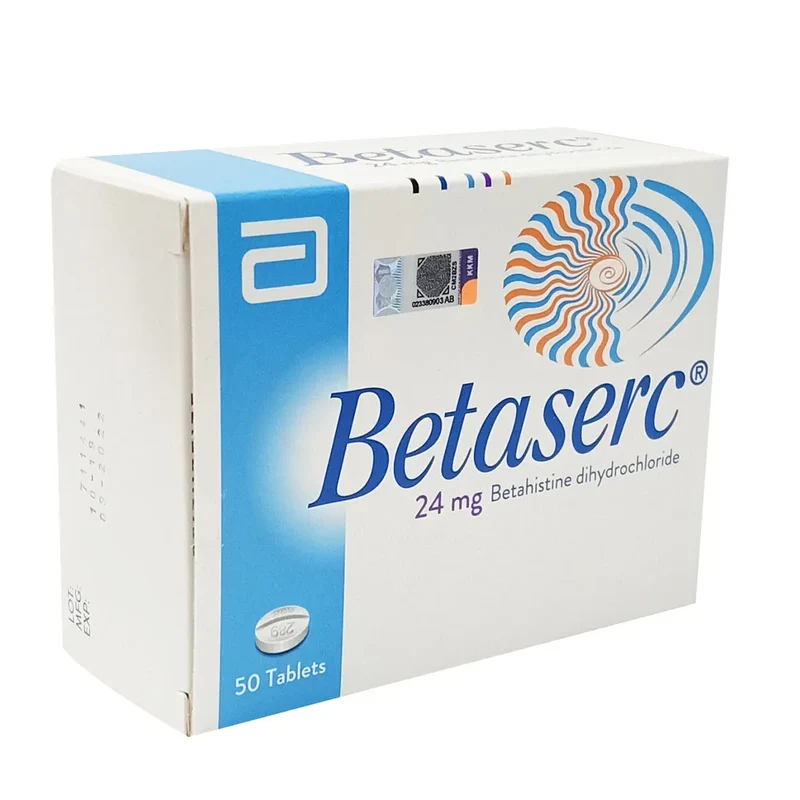 Betaserc 24mg 5x10s