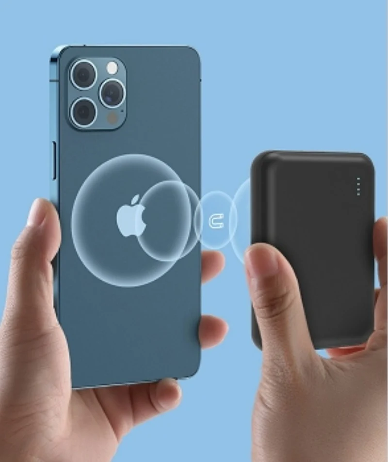 5000 mAh Magnetic and Wireless Power