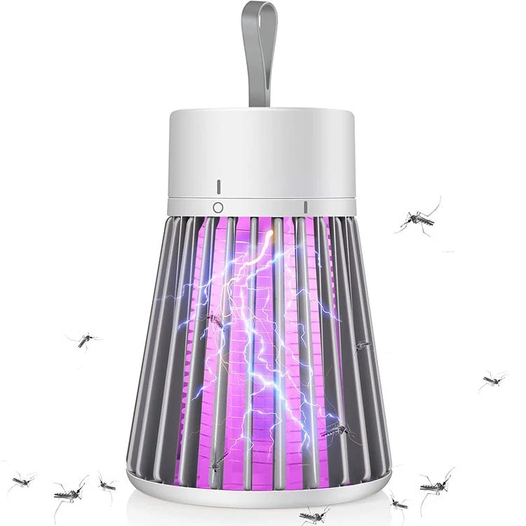 Batteridrevet myggfelle med UV-lampe og power bank