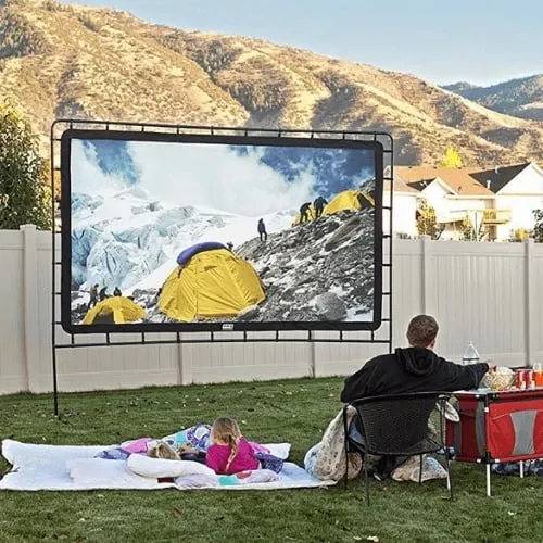 Bærbar gigantisk utendørs filmskjerm - Portable Giant Outdoor Movie Screen