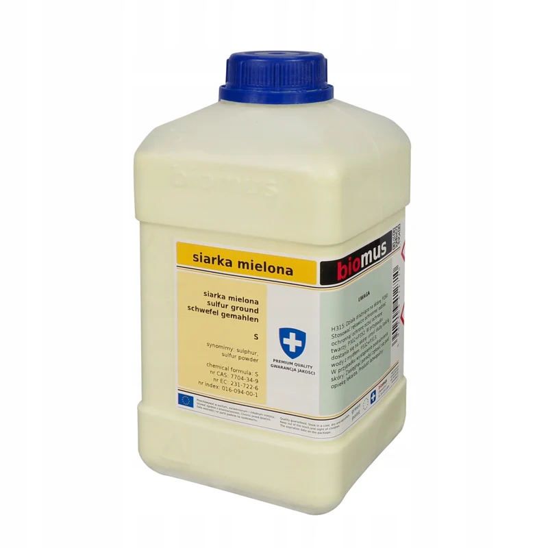 Gemahlener Schwefel 3 kg BIOMUS