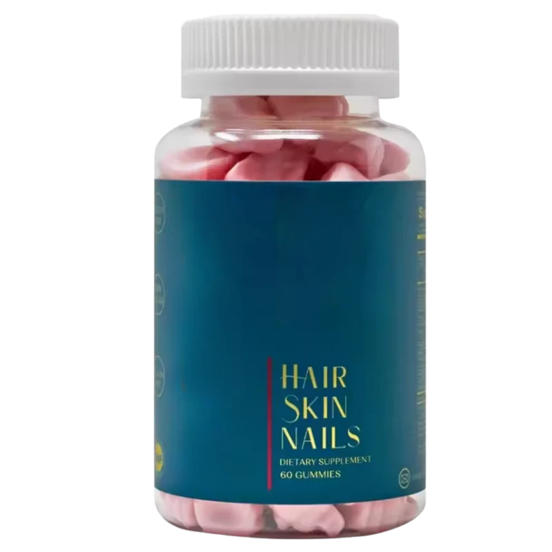 Hallon- och biotinvitaminer gummies