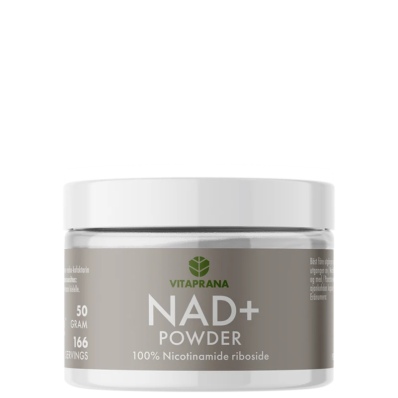 NAD+ pulver 166 portioner (50 g)