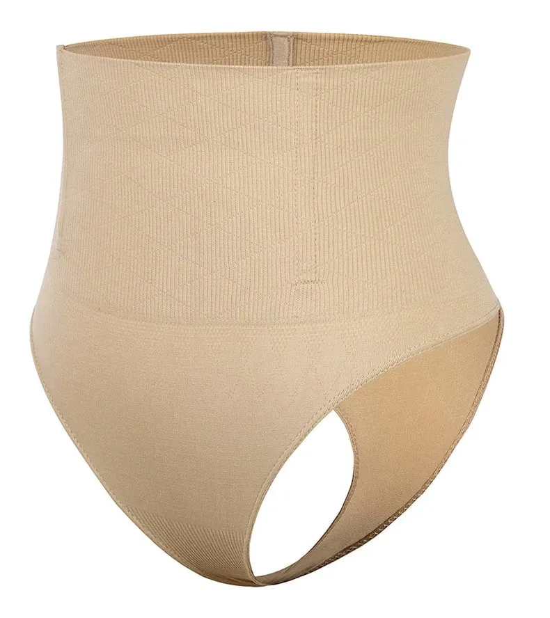 Sømløs shapewear truser Hold-in G - string Thong undertøy med mage kontroll