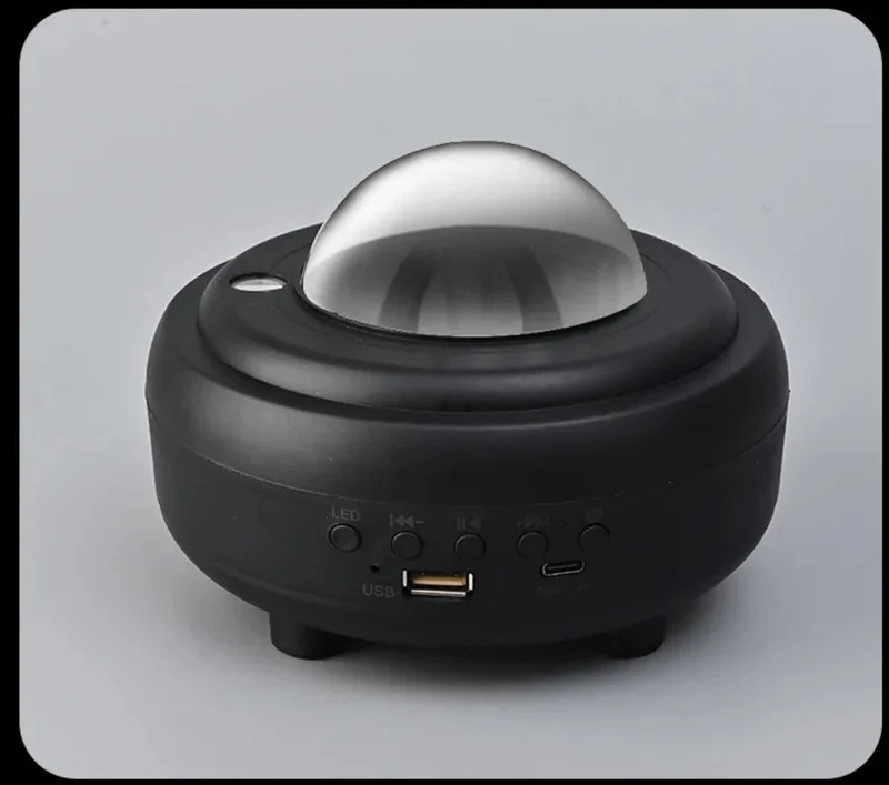 Northern Lights Projector - Galaxy light projector med Bluetooth-høyttaler