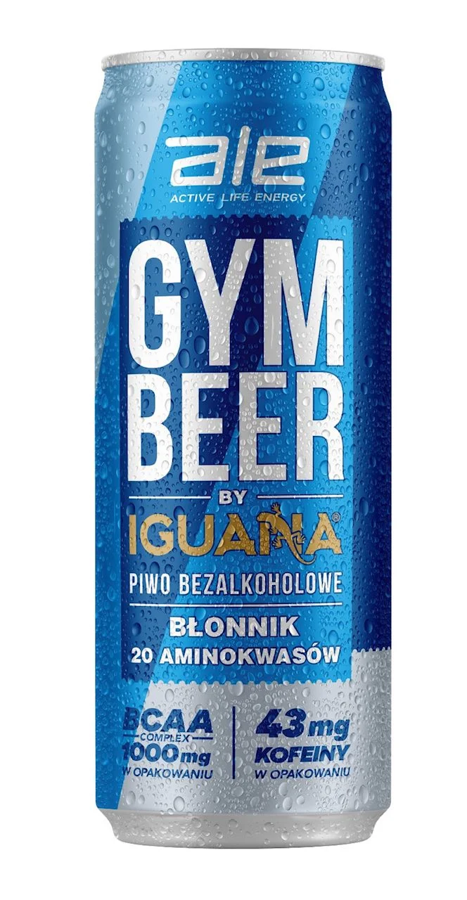 PIWO BEZALKOHOLOWE GYM BEER 330 ml - IGUANA DATA: 05.2026